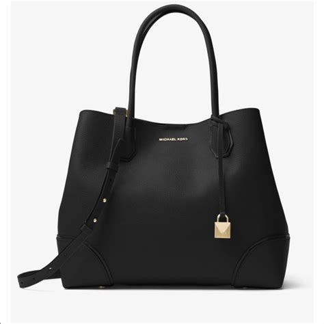 michael michael kors mercer gallery large pebbled leather satchel|Michael Kors outlet satchel.